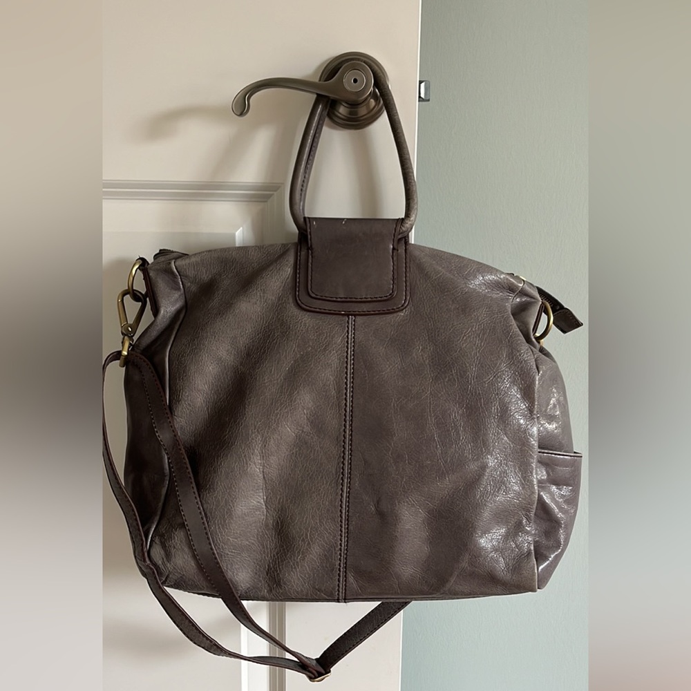 HOBO international leather crossbody satchel